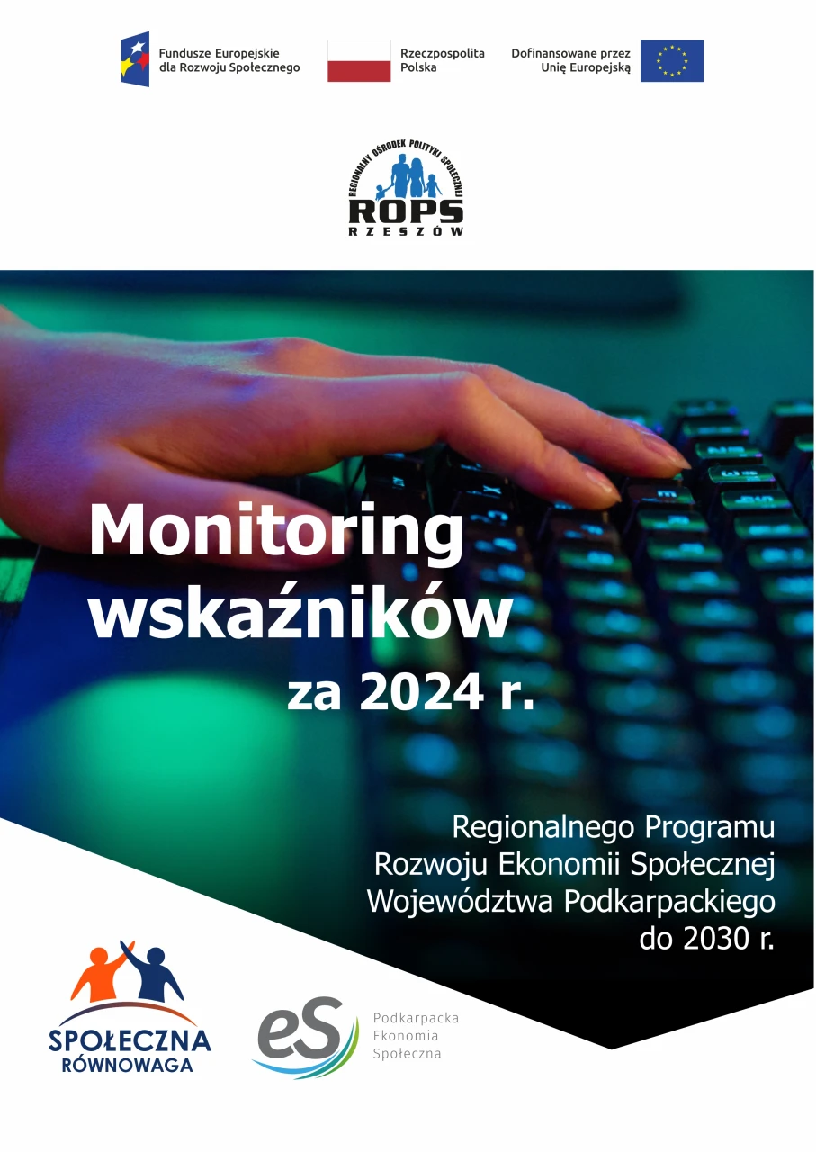 Monitoring wskaźników ES 2024 r.
