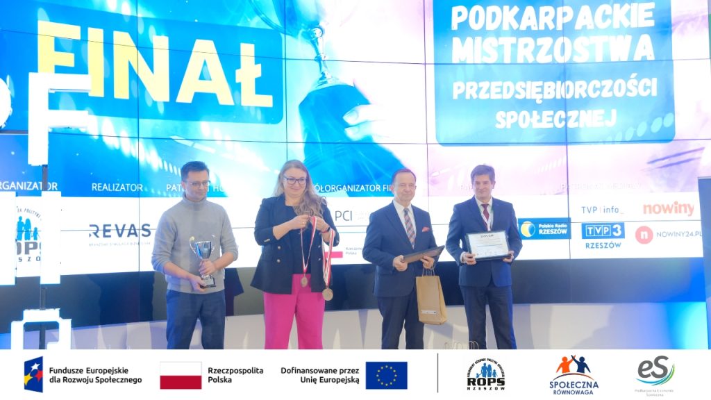 Rozdanie medali na mistrzostwach
