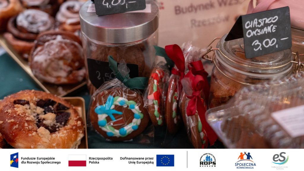 Zdjęcie pierników na targu